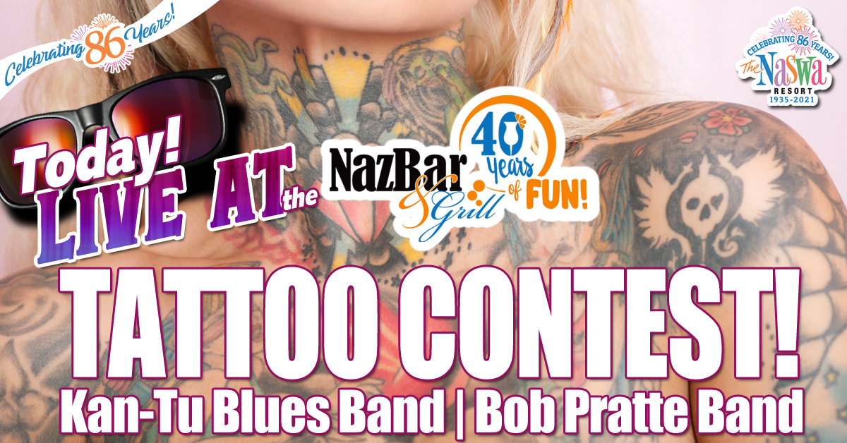 Live at the Nazbar and Grill - tattoo contest